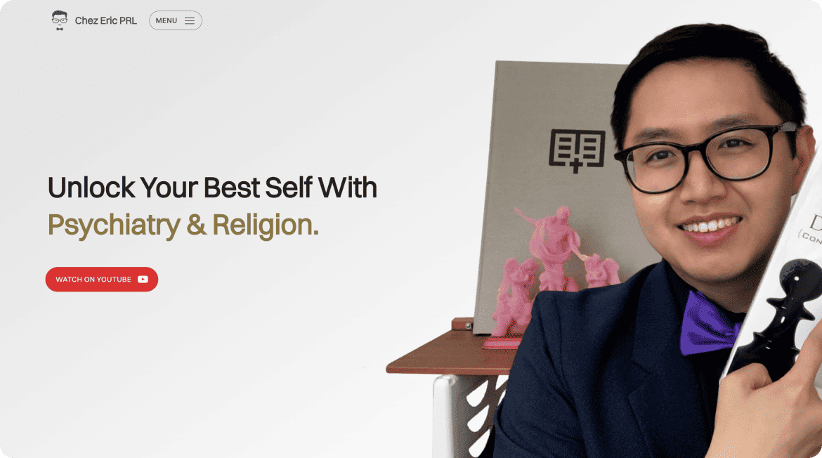 Chez Eric PRL website design